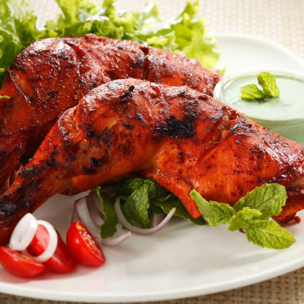 Tandoori food