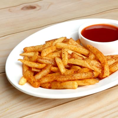 Cheesy Masala Fries